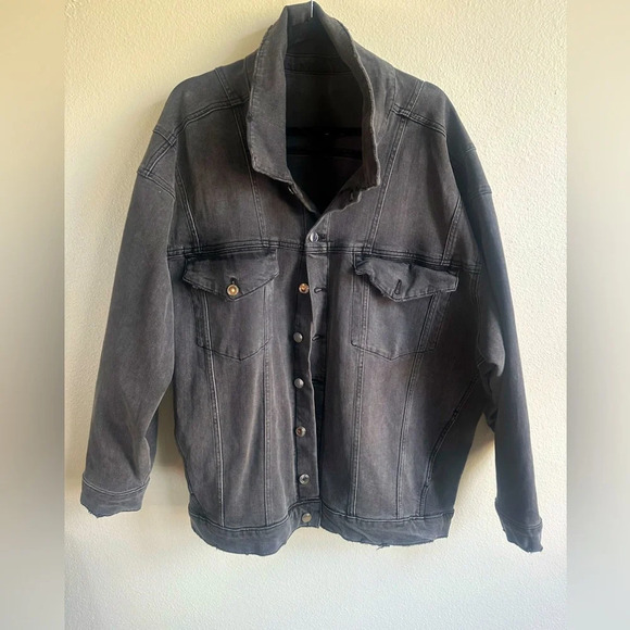 GOOD AMERICAN Seamed Boyfriend Jacket - Picture 3 of 6